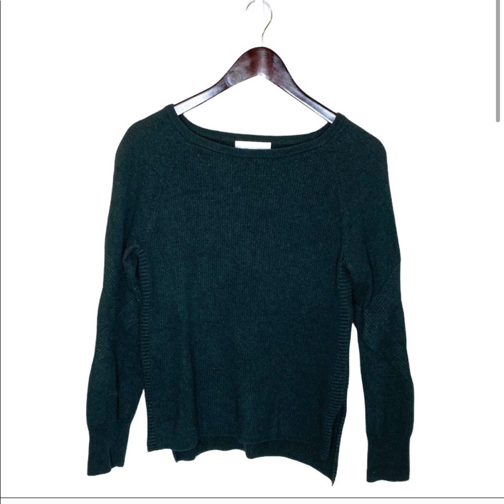 Zella Emerald Green Wool/Cashmere Sweater